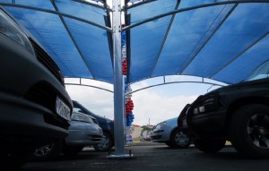 Car-Park shades @ METRO Supermaket, Rhodos