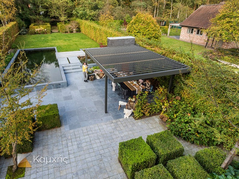 ALGARVE - LOUVERED ROOF PERGOLA