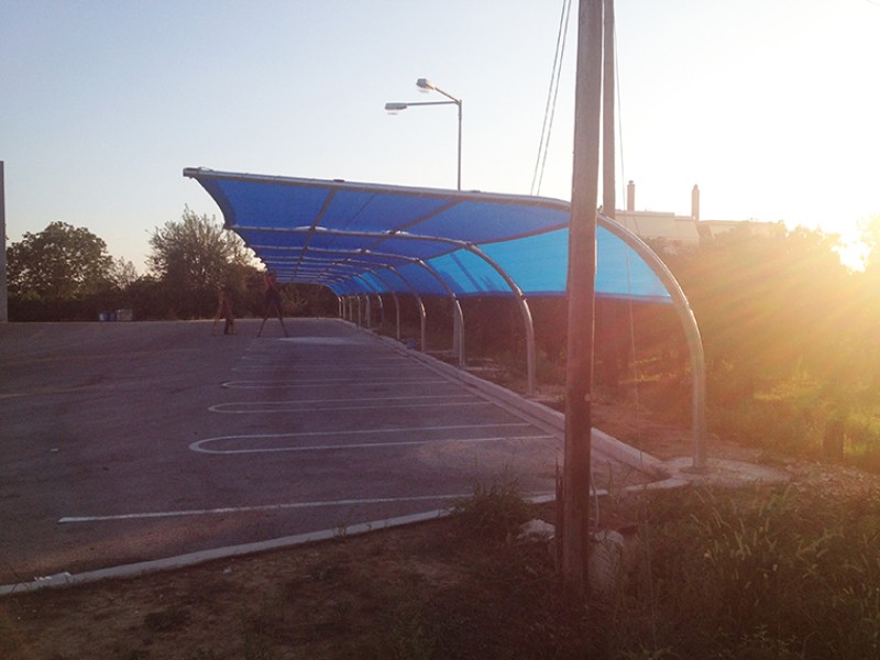 Car-Park shades @ METRO supermarket, Arta
